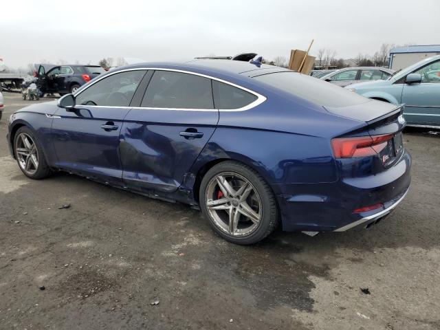 WAUB4CF59KA080376 - 2019 AUDI S5 PREMIUM PLUS ლურჯი ფოტო 2