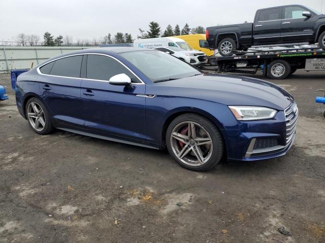 WAUB4CF59KA080376 - 2019 AUDI S5 PREMIUM PLUS BLUE photo 4