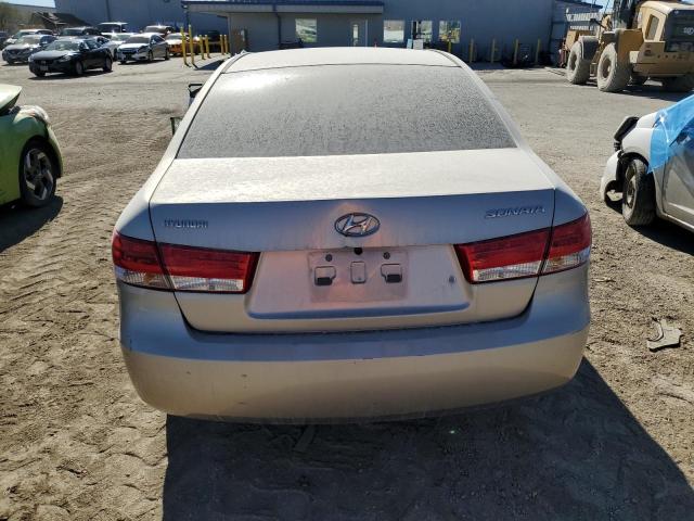 5NPET46C56H056033 - 2006 HYUNDAI SONATA GL SILVER photo 6