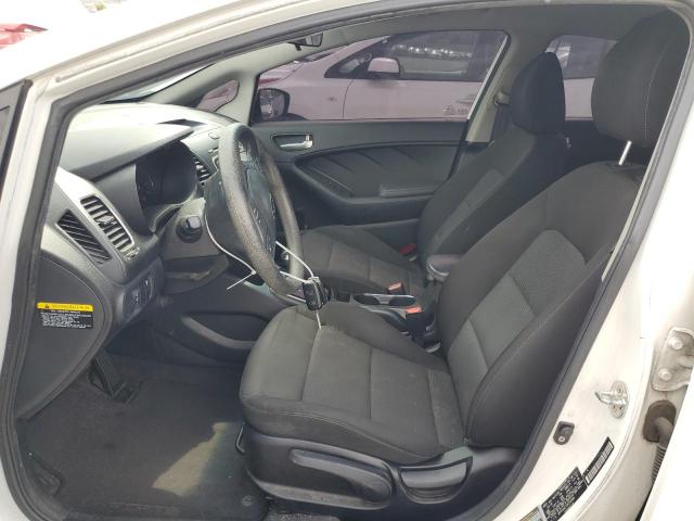 3KPFK4A77JE254384 - 2018 KIA FORTE LX Ақ фото 7