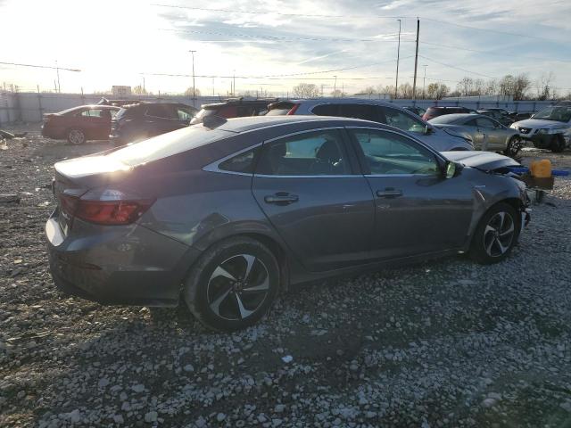 19XZE4F52NE009252 - 2022 HONDA INSIGHT EX GRAY photo 3