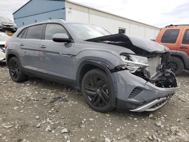 1V2HE2CA4NC222985 - 2022 VOLKSWAGEN ATLAS CROS SE ყავისფერი ფოტო 4