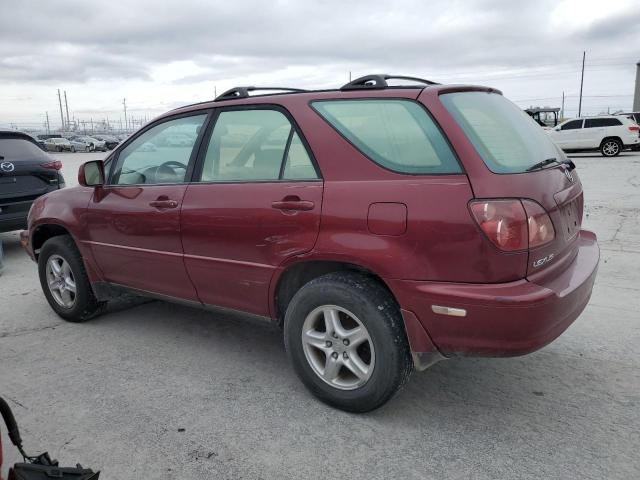 JT6HF10U6Y0106160 - 2000 LEXUS RX 300 MAROON photo 2