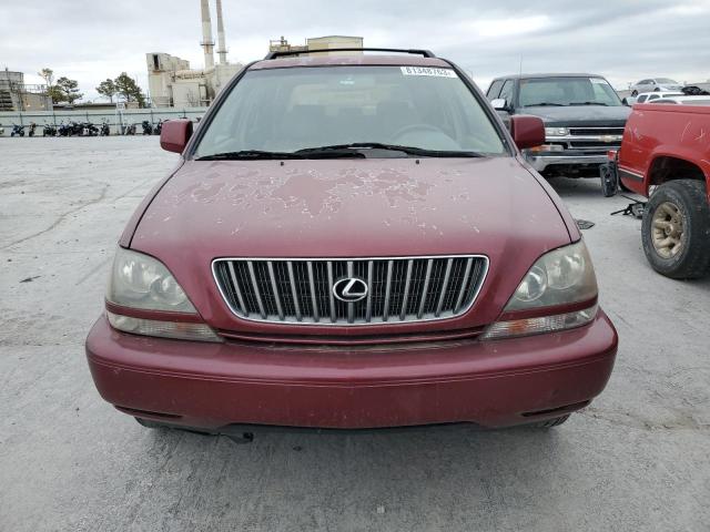 JT6HF10U6Y0106160 - 2000 LEXUS RX 300 MAROON photo 5