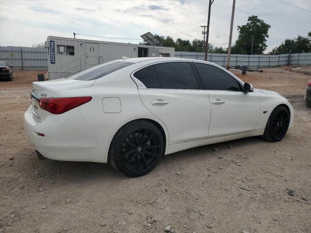 JN1BV7AP5FM346399 - 2015 INFINITI Q50 BASE Blanco foto 3