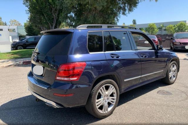 WDCGG5HB1DG024134 - 2013 MERCEDES-BENZ GLK 350 Bleu photo 4