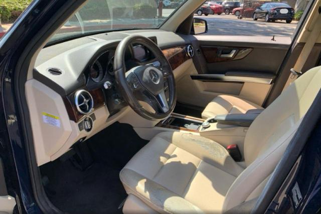 WDCGG5HB1DG024134 - 2013 MERCEDES-BENZ GLK 350 Bleu photo 5