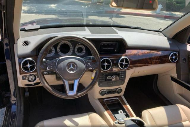 WDCGG5HB1DG024134 - 2013 MERCEDES-BENZ GLK 350 Bleu photo 9
