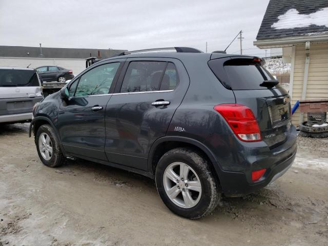 KL7CJPSB7JB646625 - 2018 CHEVROLET TRAX 1LT GRAY photo 2