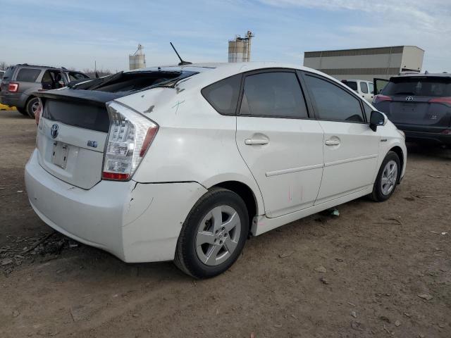 JTDKN3DU7A0089379 - 2010 TOYOTA PRIUS WHITE photo 3