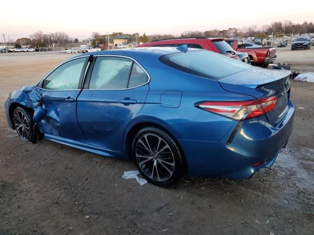 4T1B11HK1KU218375 - 2019 TOYOTA CAMRY L BLUE photo 2