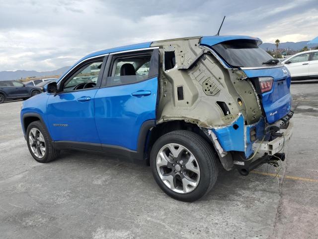 3C4NJDCB0KT650007 - 2019 JEEP COMPASS LIMITED Синий фото 2