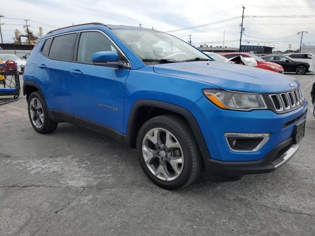 3C4NJDCB0KT650007 - 2019 JEEP COMPASS LIMITED Синий фото 4