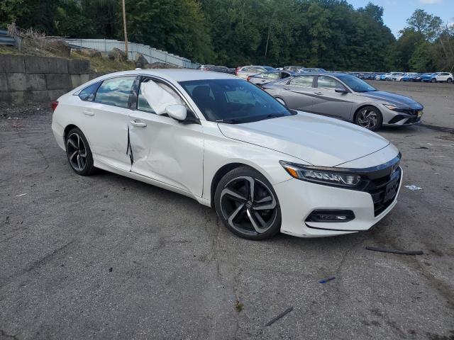 1HGCV1F35LA034540 - 2020 HONDA ACCORD SPORT WHITE photo 4