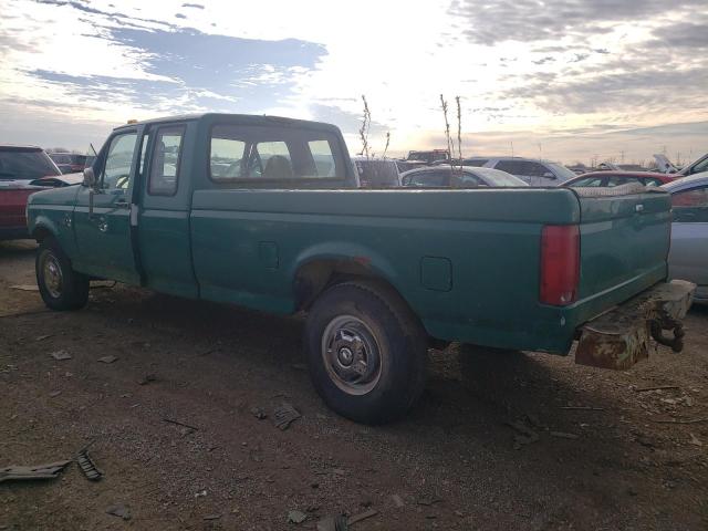 1FTHX25F2VEB39001 - 1997 FORD F250 GREEN photo 2