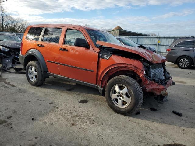 1D8GU28K97W555316 - 2007 DODGE NITRO SXT ORANGE photo 4