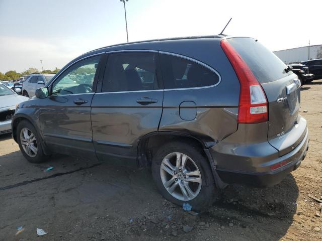 5J6RE4H78AL082037 - 2010 HONDA CR-V EXL GRAY photo 2