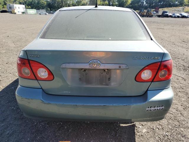 2T1BR32E47C765530 - 2007 TOYOTA COROLLA CE TEAL photo 6