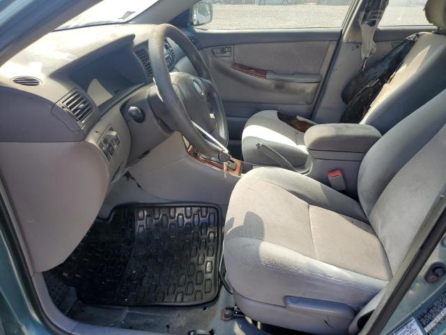 2T1BR32E47C765530 - 2007 TOYOTA COROLLA CE TEAL photo 7