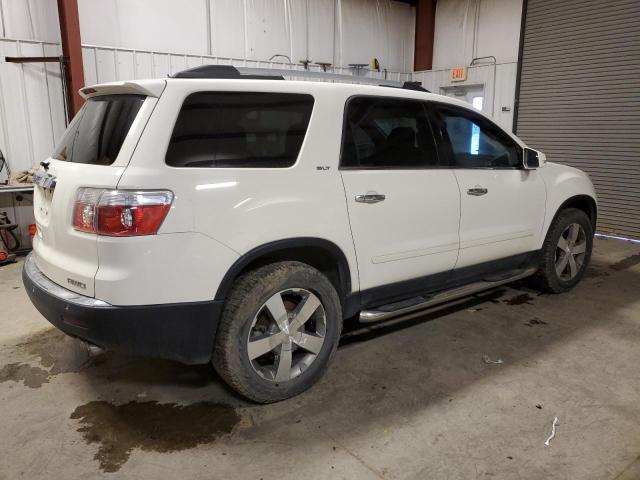 1GKKVRED4CJ114306 - 2012 GMC ACADIA SLT-1 WHITE photo 3