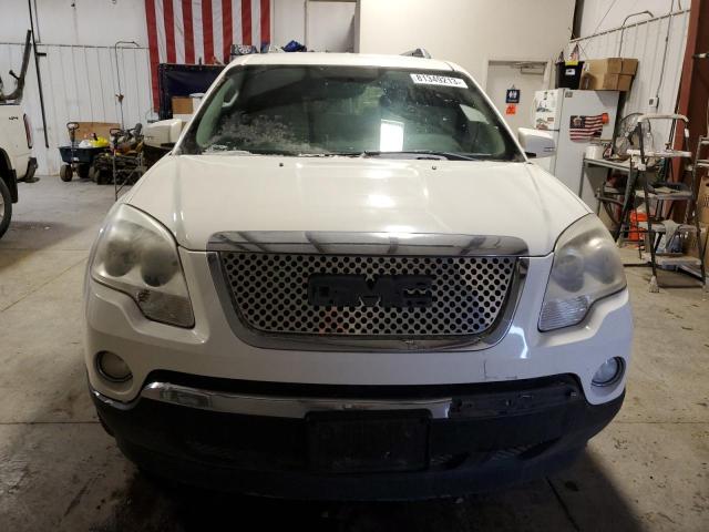 1GKKVRED4CJ114306 - 2012 GMC ACADIA SLT-1 WHITE photo 5