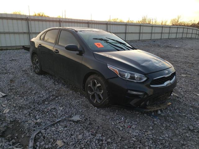 3KPF24AD6KE011592 - 2019 KIA FORTE FE BLACK photo 4