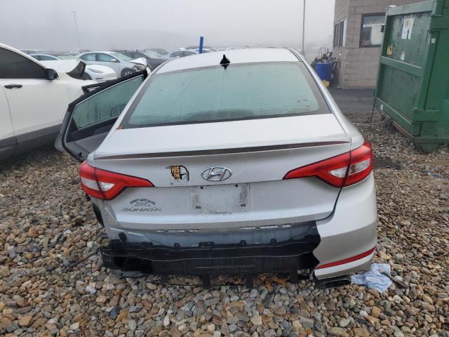 5NPE24AFXHH509781 - 2017 HYUNDAI SONATA SE SILVER photo 6