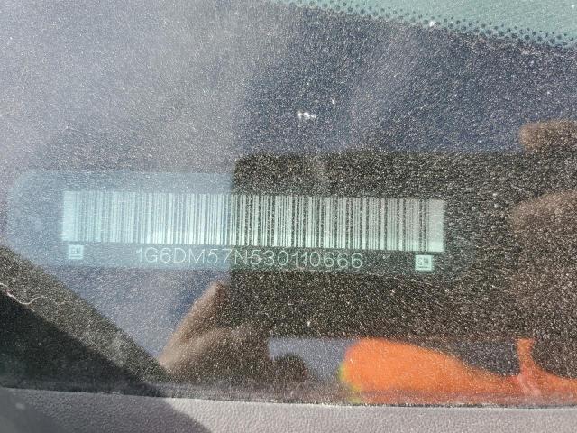 1G6DM57N530110666 - 2003 CADILLAC CTS WHITE photo 12