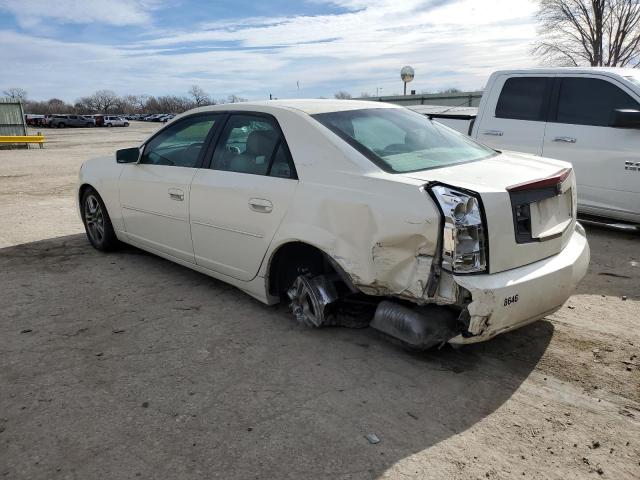 1G6DM57N530110666 - 2003 CADILLAC CTS WHITE photo 2