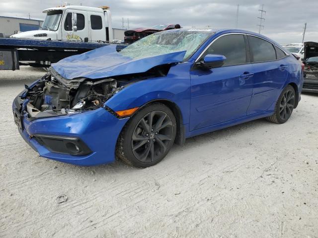 19XFC2F87KE014126 - 2019 HONDA CIVIC SPORT 蓝色 照片 1