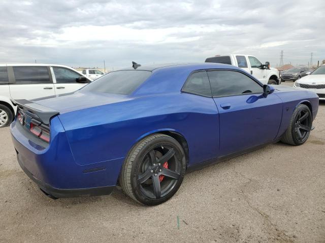 2C3CDZL95MH538277 - 2021 DODGE CHALLENGER SRT HELLCAT REDEYE BLUE photo 3