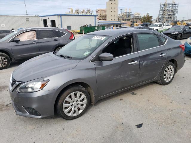 3N1AB7AP2KY446147 - 2019 NISSAN SENTRA S GRAY photo 1