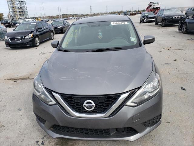 3N1AB7AP2KY446147 - 2019 NISSAN SENTRA S GRAY photo 5