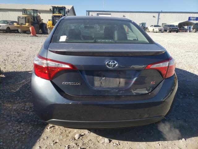 2T1BURHE6FC253419 - 2015 TOYOTA COROLLA L GRAY photo 6