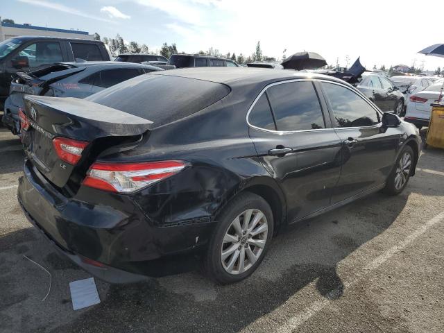 JTNB11HK3J3014438 - 2018 TOYOTA CAMRY L BLACK photo 3