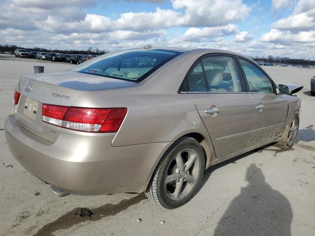 5NPEU46F38H401800 - 2008 HYUNDAI SONATA SE BEIGE photo 3