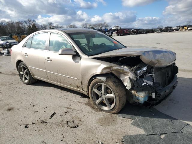 5NPEU46F38H401800 - 2008 HYUNDAI SONATA SE BEIGE photo 4