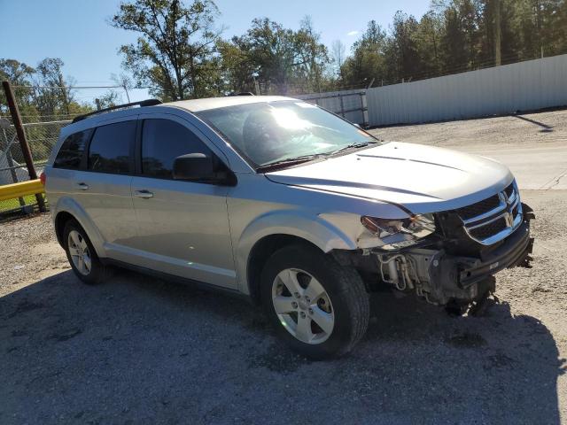 3C4PDCAB8DT722944 - 2013 DODGE JOURNEY SE SILVER photo 4