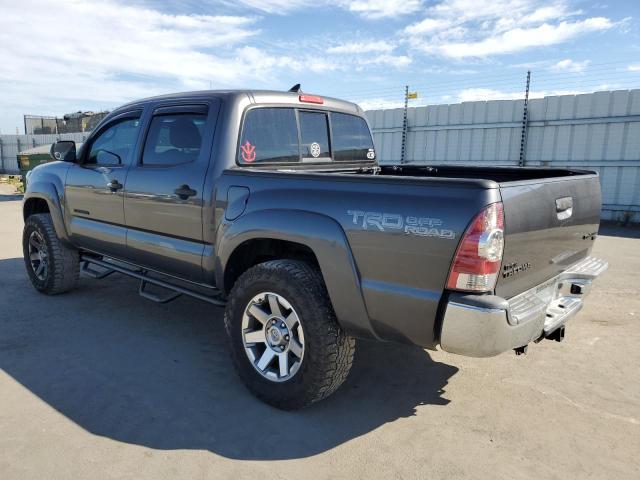 3TMJU4GN0FM179549 - 2015 TOYOTA TACOMA DOUBLE CAB PRERUNNER GRAY photo 2