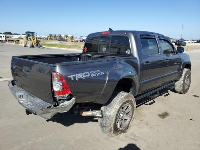 3TMJU4GN0FM179549 - 2015 TOYOTA TACOMA DOUBLE CAB PRERUNNER GRAY photo 3