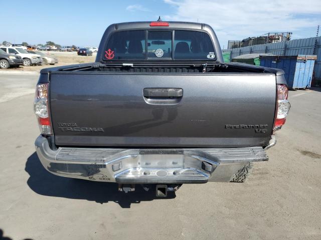 3TMJU4GN0FM179549 - 2015 TOYOTA TACOMA DOUBLE CAB PRERUNNER GRAY photo 6