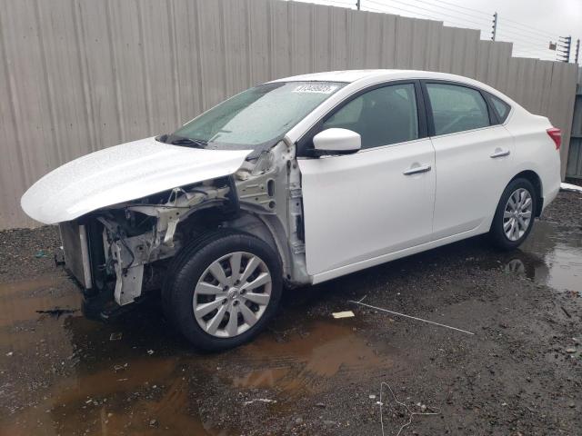 3N1AB7AP5GY298597 - 2016 NISSAN SENTRA S WHITE photo 1