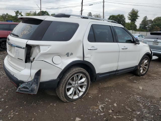 1FM5K7D84EGC22270 - 2014 FORD EXPLORER XLT თეთრი ფოტო 3