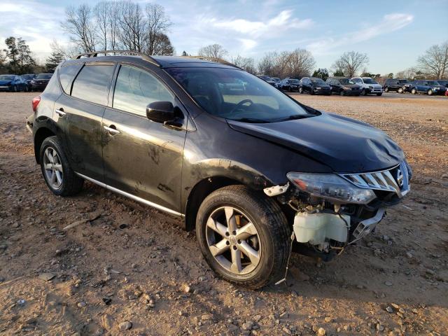 JN8AZ1MW2AW139290 - 2010 NISSAN MURANO S BLACK photo 4