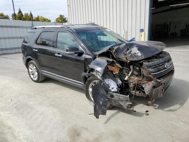 1FM5K8F89FGB60269 - 2015 FORD EXPLORER LIMITED BLACK photo 4