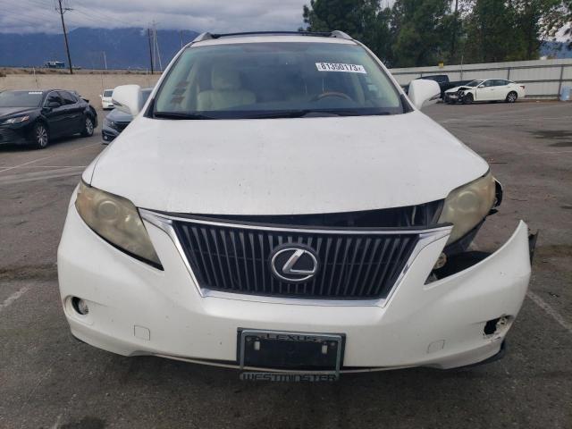 JTJZK1BA0C2413104 - 2012 LEXUS RX 350 WHITE photo 5