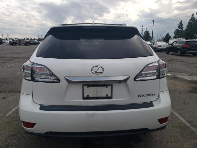 JTJZK1BA0C2413104 - 2012 LEXUS RX 350 WHITE photo 6