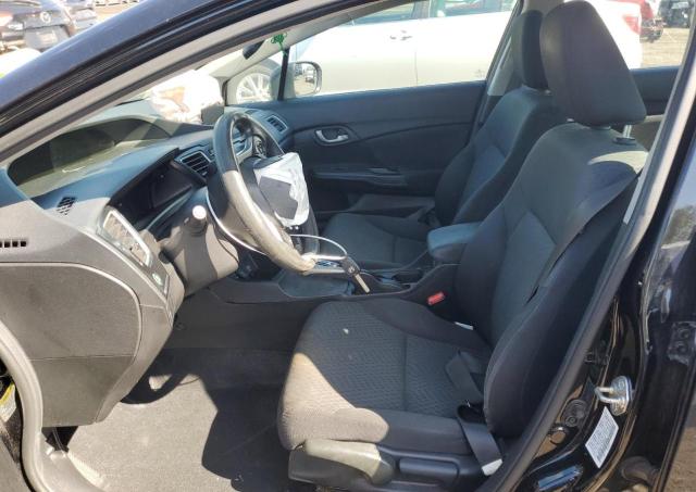 19XFB2F72FE028340 - 2015 HONDA CIVIC SE BLACK photo 7