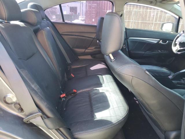 19XFB2F92DE080274 - 2013 HONDA CIVIC EXL ნაცრისფერი ფოტო 10