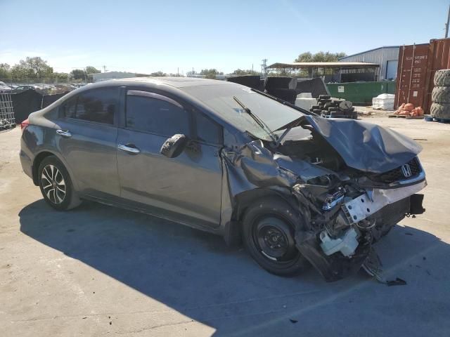 19XFB2F92DE080274 - 2013 HONDA CIVIC EXL ნაცრისფერი ფოტო 4